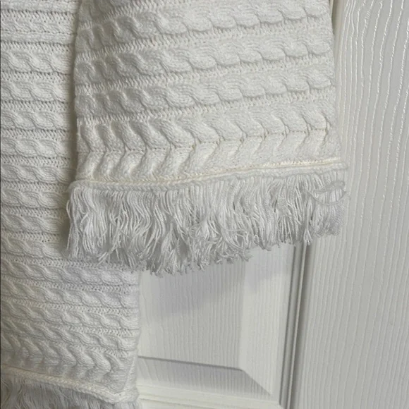 Lulus White Sweater Dress with Fringe - Picture 3 of 7